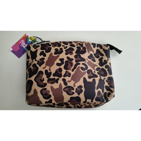 FRENCH BULL COSMETIC BAG  CAMOFLAGE FRENCH BULL NWT - Picture 1 of 8
